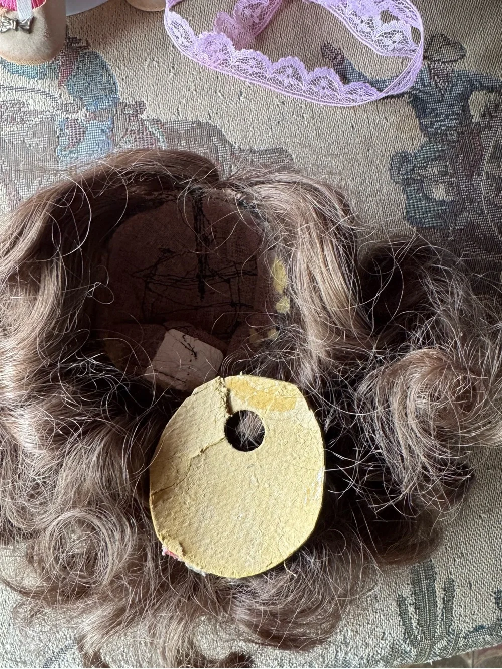 Antique Kestner Shoulder Head Doll Nice Old Clothes Perfect Bisque Unique Body!